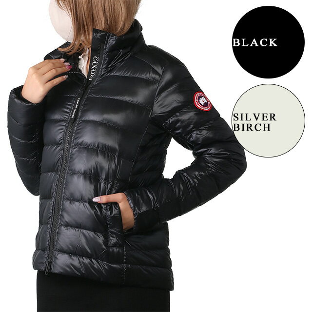 カナダグース ダウン レディース 【クーポン5%OFF】カナダグース／CANADA GOOSE "CYPRESS JACKET・サイプレス ジャケット"レディース ライトダウンジャケット・ブルゾン(ブラック・シルバーブリーチ) 2236L 61・200／BLACK・SILVERBIRCH／CLASSIC FIT