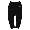 【クーポン5 OFF】 カナダグース ／CANADA GOOSE HURON PANT ヒューロンパンツ”ロゴ入りスエットパンツ(ブラック) 7402M 61／BLACK