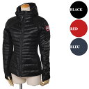 カナダグース ダウン レディース 【クーポン5%OFF】カナダグース／CANADA GOOSE "HYBRIDGE LITE HOODY ・ハイブリッジライトフーディキルティング"レディース フード付きキルティングライトダウンジャケット(レッド・ブラック・ネイビー) 2712L・11・61・63／SLIM FIT