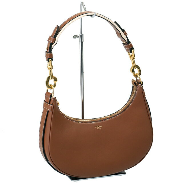 【PT5倍】セリーヌ／CELINE "AVA STRAP・ アヴァ ストラップ" ワンショルダーバッグ・ホーボーバッグ・クラッチバッグ(タン・ブラウン) 19864 3DGQ 04LU／TANのサムネイル
