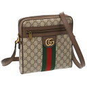 グッチ／GUCCI "オフィディア"GG スモールメッセンジャー バッグ・斜め掛けショルダーバッグ(ベージュ×エボニー) 547926 96IWT 8745／BEIGE*EBONY