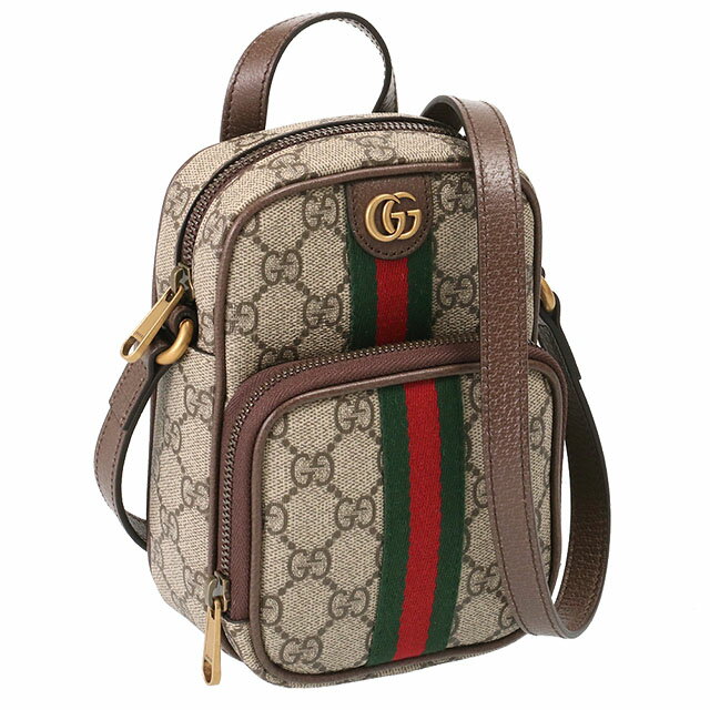 【クーポン5％OFF】グッチ／GUCCI "オフィディア GG ミニショルダーバッグ"斜め掛けショルダーバッグ(ベージュ×エボニー) 671682 96IWT 8745／BEIGE*EBONYのサムネイル