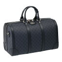 グッチ 旅行・トラベルバッグ レディース 【クーポン5%OFF】グッチ／GUCCI "〔オフィディア〕スモール ダッフルバッグ "GGスプリーム キャンバス×レザー・南京錠付きボストンバッグ・旅行鞄 (ブルー×ブラック ) 724642 UULHK 8441／BLUE*BLACK