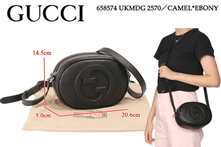 【クーポン5%OFF】 グッチ／GUCCI "ブロンディ ミニ ショルダー バッグ " 斜め掛けショルダー・クロスボディバッグ(ブラック)760175 AACPY 1000／BLACK