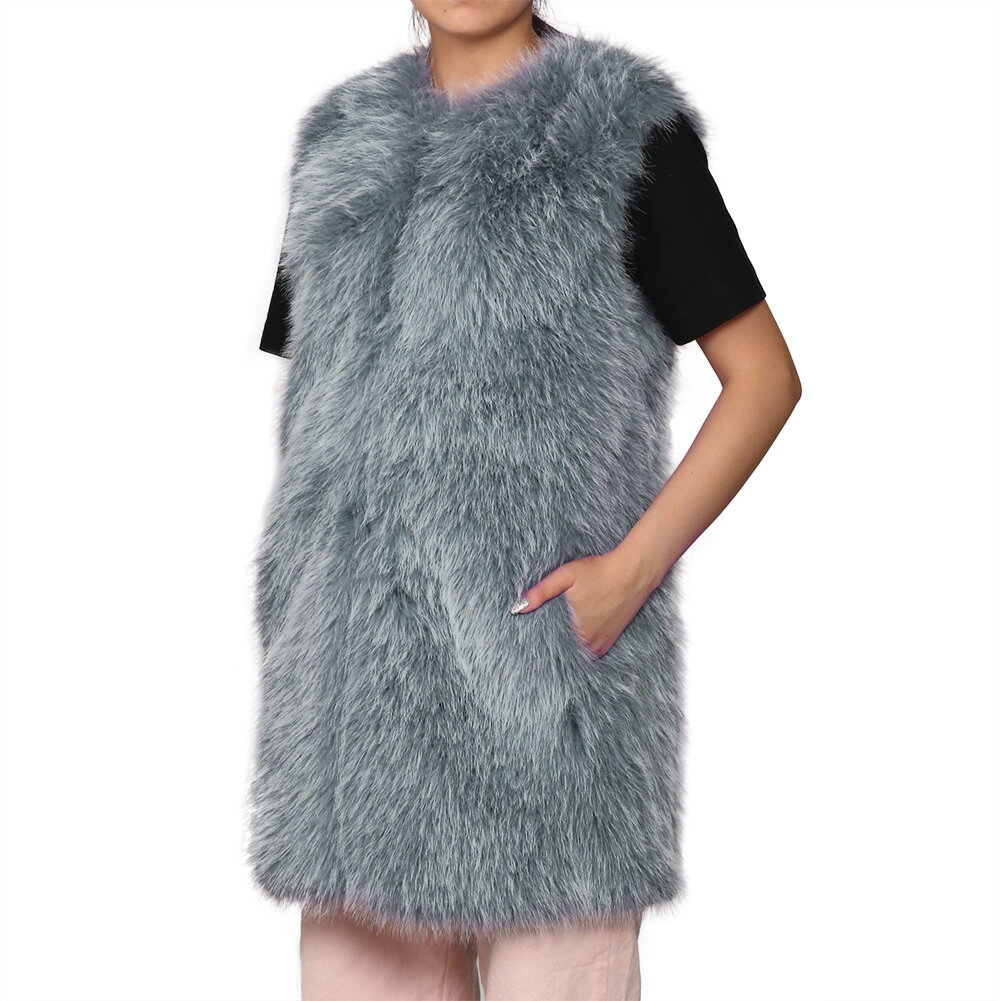 【HERNO】リゾート フェイクファー ベスト関税送料込 gc00065dr-12627-9121.jpg