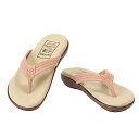 【P5倍】アイランドスリッパ／ISLAND SLIPPER "LADY'S ULTRA SUEDE THONG FLAT／レディースウルトラスエード トングフラット" トングストラップ・フラットサンダル・ハワイ製ビーチサンダル(ピンクスエード) DT523／PKS