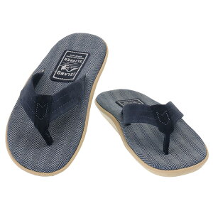 【クーポン5％OFF】アイランドスリッパ／ISLAND SLIPPER"MEN’S FABRIC INSOLE SUEDE STRAP／メンズファブリック"ファブリック×スエード・トングサンダル・ハワイ製ビーチサンダル(ヘリンボーン×ネイビースエード)PTF203／HERRINGBONE*NAVY SUADE