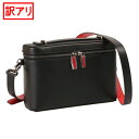【クーポン5%OFF+P5倍】クリスチャンルブタン/CHRISTIAN LOUBOUTIN "KYPIPOUCH CROSSBODY・キピポーチ クロスボディ" ワンハンドルバッグ・ハンドバッグ・ショルダーバッグ・クロスボディバッグ(ブラック) 1255135 BK01/BLACK