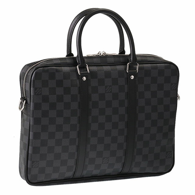 【クーポン5%OFF】ルイ・ヴィトン／LOUIS VUITTON "PORTE-DOCUMENTS VOYAGE PM・ポルトドキュマン ヴォワヤージュ PM" 2WAYビジネスバッグ・ブリーフケース(ダミエ・グラフィット) N41478／DAMIER GRAPHITEのサムネイル