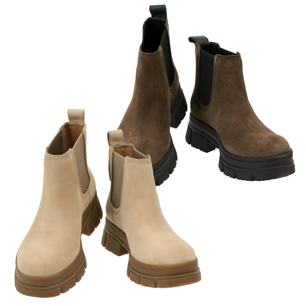 【P5倍】アグ／UGG LADY 039 S ASHTON CHELSEA／レディース アシュトン チェルシー 防水スエード サイドゴアブーツ(ブラウン ベージュ)1133893 DKEA MDSD／DARK EARTH MUSTARD SEED