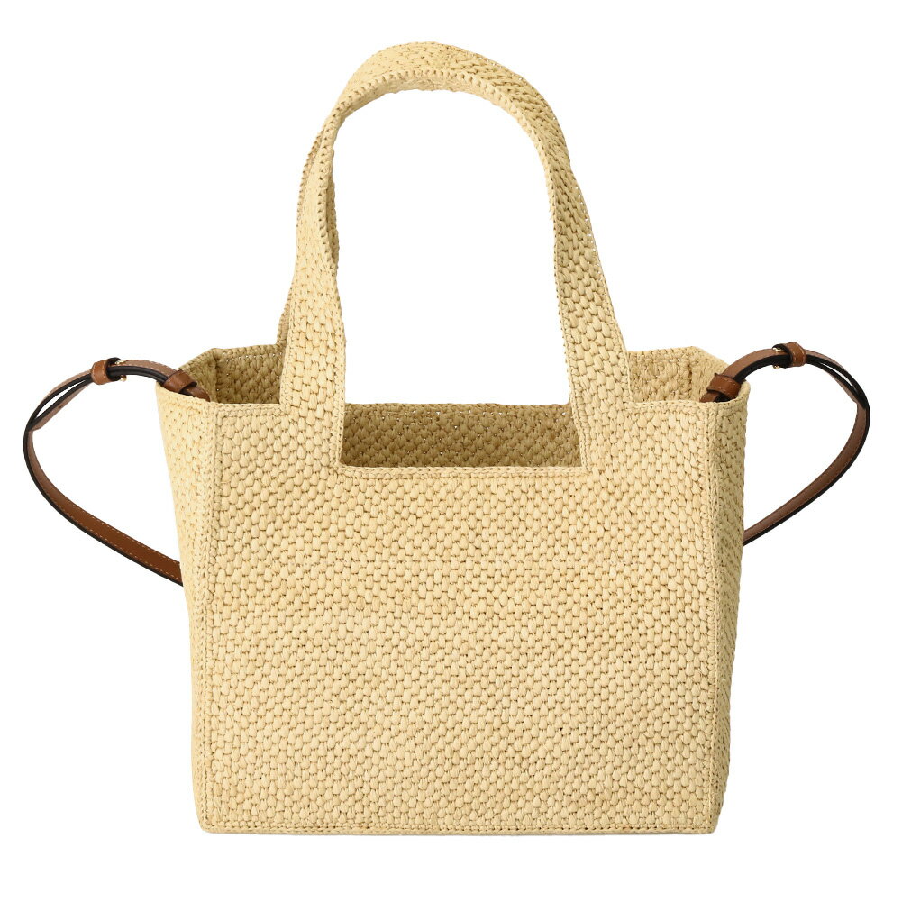 【目玉商品＆クーポン5%OFF】 ロエベ／LOEWE "ロエベフォント トート ミディアム(ラフィア)" 2WAY ショルダー＆ハンドバッグ・かごバッグ(ナチュラル) A685B61X05 2123／NATURAL【返品無料】