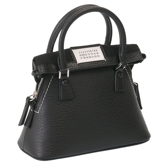 【クーポン5%OFF】 メゾンマルジェラ／MAISON MARGIELA "5AC マイクロ" 2WAYハンド＆ショルダーバッグ・クロスボディ(ブラック) S56WG0081 P4455 T8013／BLACKのサムネイル
