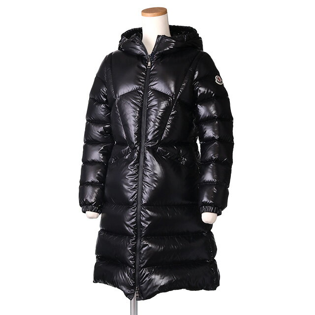 【クーポン5 OFF】モンクレール キッズ ジュニア 女の子／MONCLER KID 039 S JUNIOR SELENGA ロングダウンジャケット フード付き ダウンコート(ブラック)1C00021 5963V 999／BLACK／I2／12A 14A