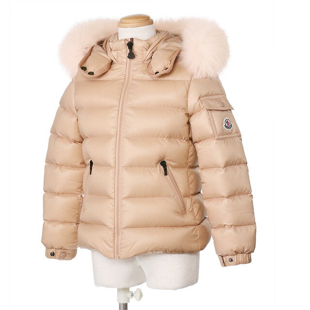 【PT5倍】モンクレールベビー・キッズ／MONCLER BABY KID’S"BADY FUR・バディファー"フード付き・マットナイロンダウンジャケット・ダウンコート(ピンク)1A584 12 C0064 512／ROSA／G2／6A・8A