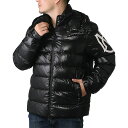 【クーポン5 OFF】モンクレール／MONCLER SAULX ソゥ メンズ フード付き ショートダウンジャケット ブルゾン(ブラック) 1A00007 5963V 999／BLACK