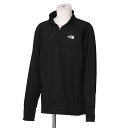 【クーポン5 OFF】ザ ノースフェイス／THE NORTH FACE MEN’S WINTER WARM ESSENTIAL MOCK 1/4 Zip ウィンター ウォーム エッセンシャル モック メンズ ジップパーカー プルオーバー ロゴ入り サムホール(ブラック)NF0A7USE JK31／ BLACK