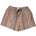 【4月目玉&クーポン5%OFF】ポールスミス／PAUL SMITH "MEN SHORT MULTI” マルチストライプデザイン・メンズ スイムショートパンツ・水着(マルチ) M1A-239D-A40674-92／MULTI