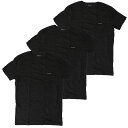 ポール・スミス 【クーポン5%OFF】ポールスミス／PAUL SMITH "MEN T SHIRT 3 PACK” メンズ オーガニックコットンTシャツ・同色3枚セット(ブラック) M1A-389-M3PK 79／BLACK