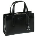 プラダ ハンドバッグ（レディース） 【クーポン5%OFF】プラダ／PRADA "プラダ Re-Edition 1995 ブラッシュドレザー ミニハンドバッグ" 2WAYハンド＆ショルダーバッグ(ブラック) 1BA357 SPAZZOLATO(ZO6) F0002／NERO