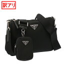 【5月目玉&クーポン5%OFF】プラダ/PRADA ”Re Nylon xサフィアーノレザー ショルダーバッグ