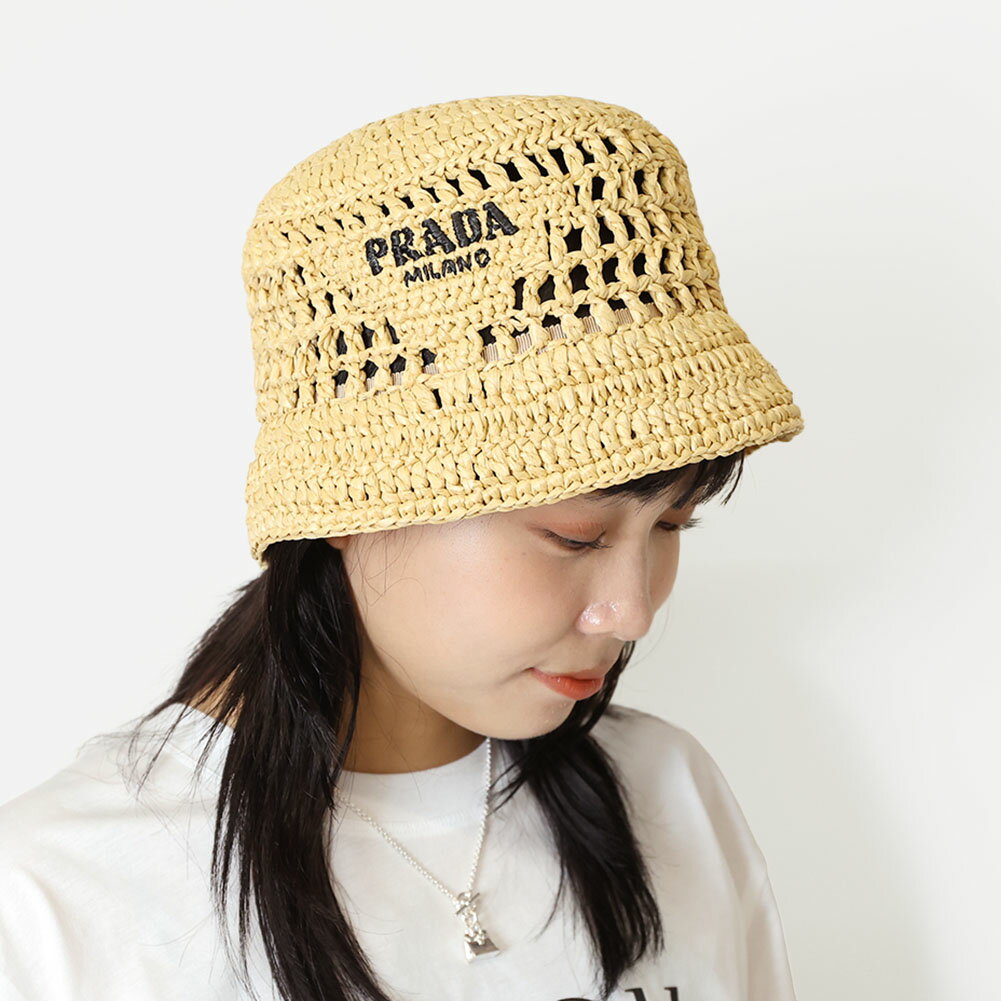 最安値挑戦中★PRADA★バケット ハット★BEIGE 楽天市場】プラダ(カラーベージュ)(帽子|バッグ・小物