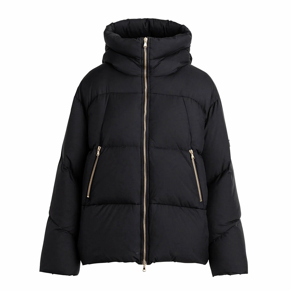 【クーポン5%OFF】タトラス／TATRAS "GIGI・ジジ" ダウンジャケット　レディース・ショート丈・マットナイロン・Aラインシルエット・フード付き(ブラック) LJXA0013013588 001／BLACK[返品OK]のサムネイル