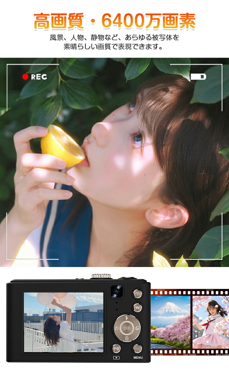 ��P15�ܡ������奫����6400�����ǡۥǥ����륫��� ������ ����ι��4Kư�軣�� �ӥǥ������ 4k 16�ܥ����� ���� ����ѥ��� �ǥ����� ���ޥ� ž�� ��ǽ �꿶������ �ǥ奢�륫��� 2.8���������� �鿴�� �Ҷ����� ´�ȼ� ���ؼ� ��ư�� ι��