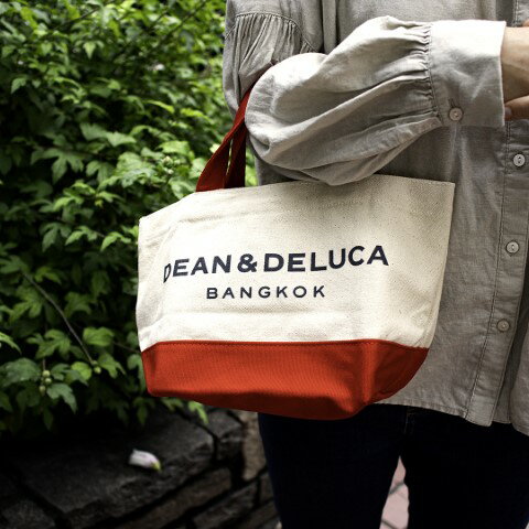 【DEAN & DELUCA】トートバッグ（S）バンコク限定（レッド）タイ アジアン雑貨 輸入 ファッション雑貨