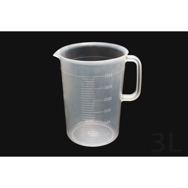 Rakuten - PPビーカー 3L 手付 目盛付　品番:101-22205