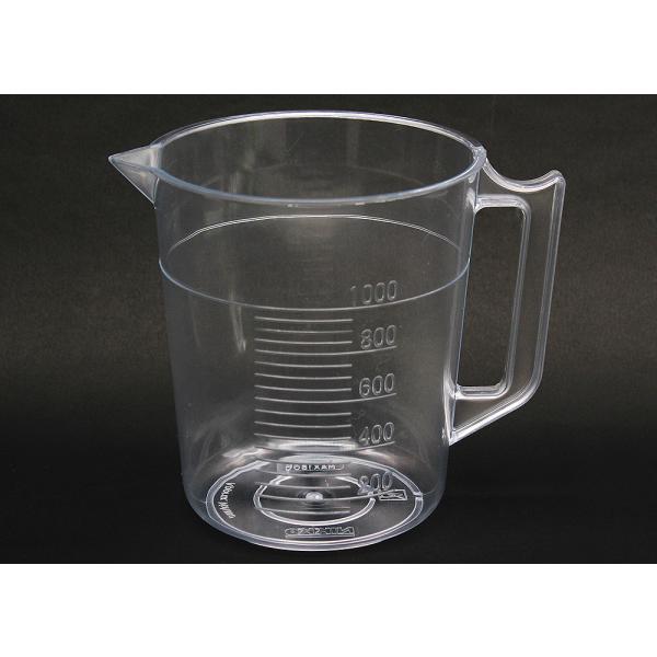TPXビーカー 1L 手付 目盛付　品番:101-22305