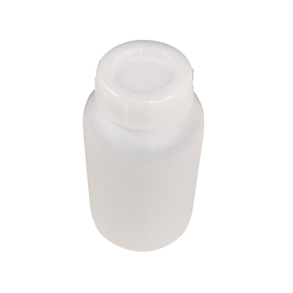 PE広口瓶 白 500mL　品番:101-5840502