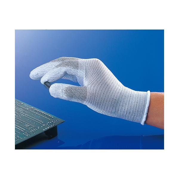 Rakuten - 制電ラインパーム手袋 A0170　Sサイズ　品番:104-04601