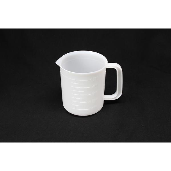 Rakuten - ポリエチレンビーカー 500mL 片手付 目盛付　品番:111-2220501