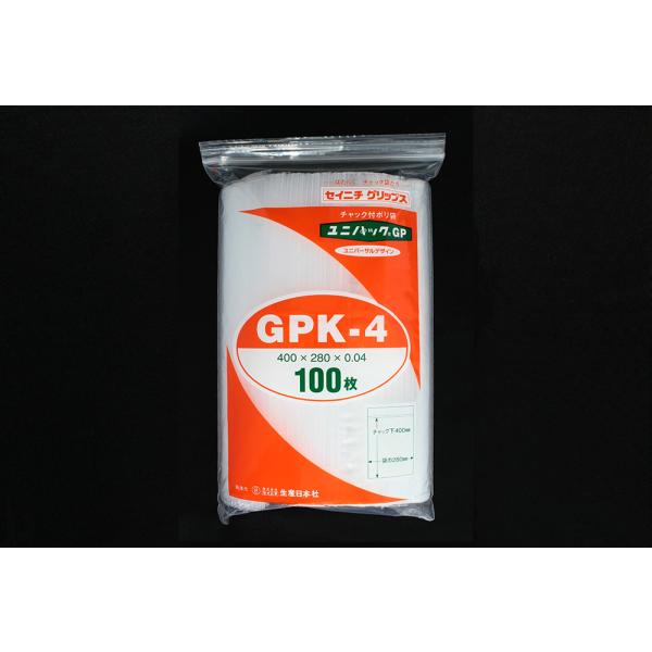 Rakuten - ユニパックGP GPK-4 100枚入　品番:111-67411