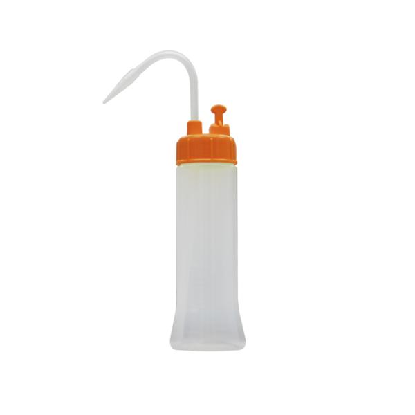 Rakuten - NT洗浄瓶 カラーキャップB型スリム 200mL オレンジイエロー #2　品番:111-6576102