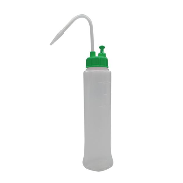 Rakuten - NT洗浄瓶 カラーキャップB型スリム 400mL ライトグリーン #5　品番:111-6576205