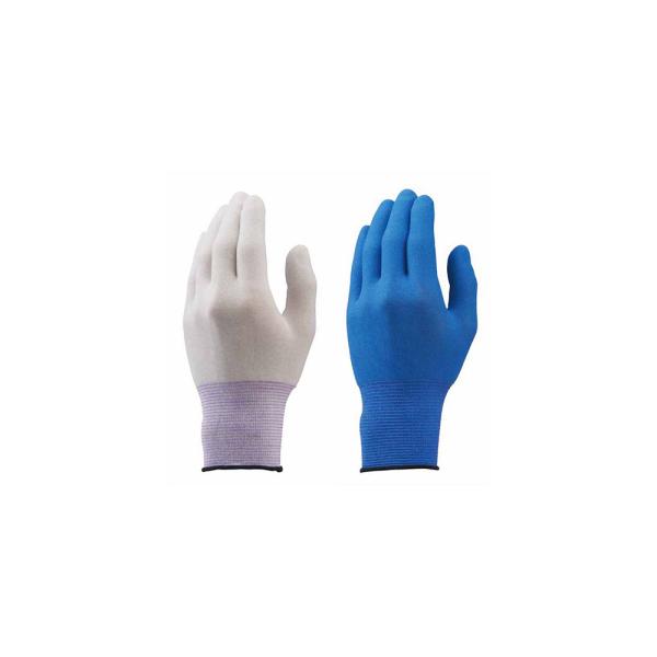 EXフィット手袋　B0620　L　20枚入　ブルー　品番:304-0013011
