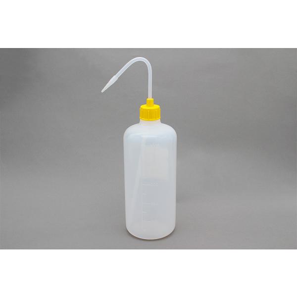 Rakuten - NT洗浄瓶 カラーキャップ 1000mL レモンイエロー #1　品番:101-3005501