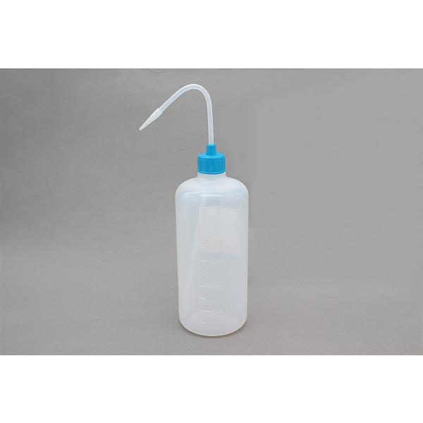 Rakuten - NT洗浄瓶 カラーキャップ 1000mL ライトブルー #7　品番:101-3005507