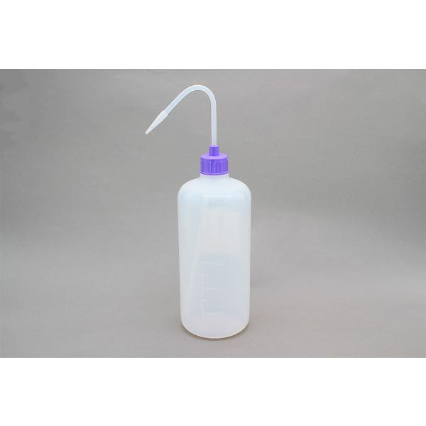 Rakuten - NT洗浄瓶 カラーキャップ 1000mL ライトバイオレット #9　品番:101-3005509