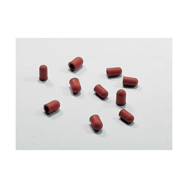 Rakuten - 点眼キャップ 赤 3φ （100ヶ入)　品番:101-5210102