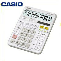 【ゆうパケットで送料無料】カシオ CASIO 大型液晶 税計算機能搭載 12桁 電卓 DJ-120W