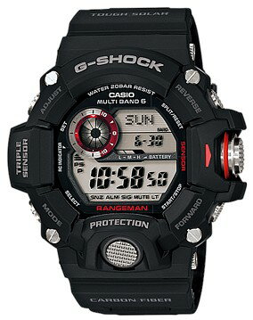 【送料無料】【国内正規品】CASIO カシオ 電波ソーラー G-SHOCK RANGEMAN GW-9400J-1JF GW9400J1JF