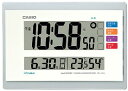 【送料無料】CASIO・カシオ IDL-140J-7JF 電波掛け置き時計 生活環境おしらせクロック 温度計・湿度計