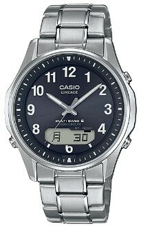 【送料無料】カシオ CASIO LCW-M100TSE-1A2JF マルチバンド6 電波ソーラー腕時計 リニエージ チタンバンド