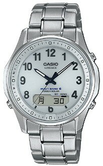 【送料無料】カシオ CASIO LCW-M100TSE-7AJF マルチバンド6 電波ソーラー腕時計 リニエージ チタンバンド