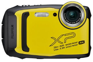 【送料無料】FUJIFILM・フジフィルム 25m防水・1.8m耐衝撃構造デジカメ FinePix XP140 イエロー【楽ギフ_包装】【***特別価格***】