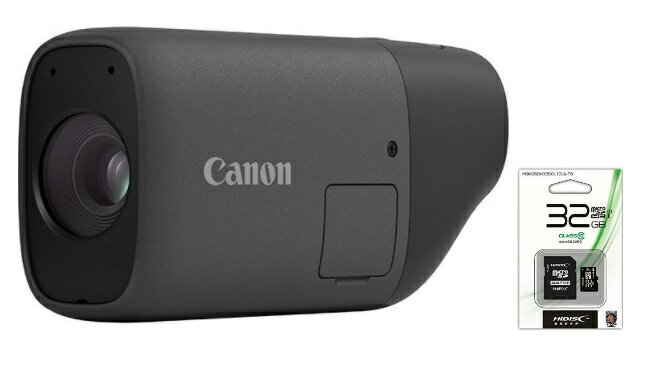 PowerShot キヤノン PowerShot ZOOM Black Edition マイクロSDカード32GB付き【送料無料】Canon PowerShot ZOOM 撮れる望遠鏡【スーパーロジ】【あす楽対応】