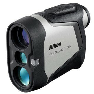 レーザー距離計 【送料無料】Nikon・ニコンゴルフ用レーザー距離計 COOLSHOT 50i 振動とサインで測定をお知らせ スポーティーなフォルムに多彩な機能搭載【スーパーロジ】【あす楽対応】