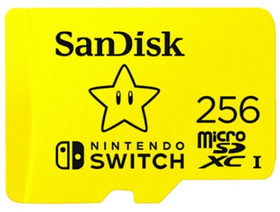 【ゆうパケットで送料無料】SANDISK サンディスク SDSQXAO-256G-GN3ZN 256GB microSDXCカード for Nintendo Switch 任天堂スイッチ対応マイクロSD【SDSQXAO-256G-GNCZNの型番変更】